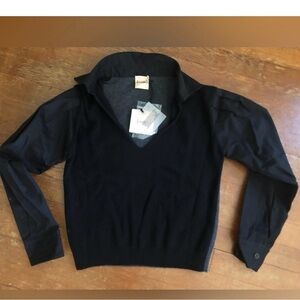 NWT (nude) Collared Sweater